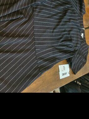 DKNY STRIPPED DRESS